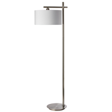  131F-SC - 1LT Floor Lamp, Satin Chrome Finish