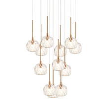 Matteo Lighting C61442AG - Rosa Chandelier