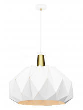 Matteo Lighting C70911WH - The Origami Pendant