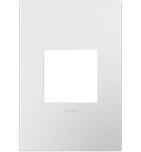  AWP1G2WH6 - Gloss White, 1-Gang Wall Plate