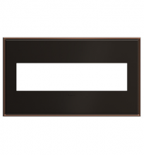  AWC4GOB4 - Oil Rubbed Bronze, 4-Gang  Wall Plate