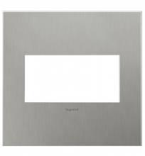 Legrand Canada AD2WP-MS - Standard FPC Wall Plate, Brushed Stainless (10 pack)