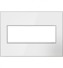 Legrand Canada AD3WP-MW - Extra-Capacity FPC Wall Plate, Mirror White (10 pack)