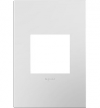  AWP1G2PW4 - Powder White, 1-Gang Wall Plate