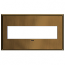 Legrand Canada AWC4GCOF4 - Coffee, 4-Gang  Wall Plate