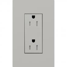  LTR-15-TR-GR - DUPLEX 15A TR RECEPTACLE GR NO FP