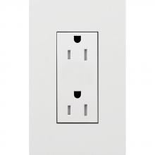  LTR-15-TR-WH - DUPLEX 15A TR RECEPTACLE WH NO FP