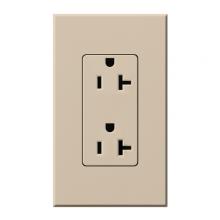 Lutron Electronics NTR-20-TR-TP - NT 20A TAMPER RESIST RECP TAUPE