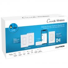 Lutron Electronics P-BDG-PKG2WS-WHC - Caséta 2 SWITCH STARTER KIT WH CANADA