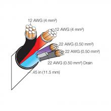  QSH-CBLP-L-500 - QS CTRL CBLP LONG 500FT