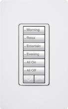  RRD-W6BRL-WH - RADIORA2 6BRL WALL KEYPAD WHITE