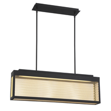 Eurofase 35929-017 - COOP,LED CHAND,RECT,SML,M BLK