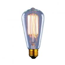  B-ST45-17C - Bulb, Edison Bulbs, 60W E26 -G-, Clear Glass, ST45 Cone Shape, Dimmable, 2500 hours