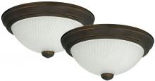  IFM21113T - IFM211T ORB Twin Pack, 1 Light Flush Mount, Bronze Finish