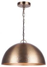  IPL735B01GD - Magnolia 1 Light Pendant, Gold Finish