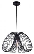  IPL746B01BK - BLIX, IPL746B01BK, MBK Color, 1 Lt Cord Pendant, 60W Type A, 16" W x 14 - 59.75" H