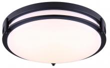  LFM112A16BK - Gilda LED Integrated Flush Mount Light, Black Finish