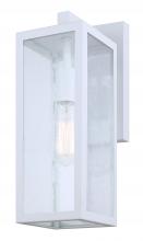 Canarm IOL456WH - NEWPORT, WH (Sand) Color, 1 Lt Outdoor Down Light, Seeded Glass, 100W Type A
