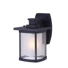 Canarm IOL236BK - Outdoor, 1 Light Outdoor Down Light, Seeded/Frost Glass, 100W Type A, 6 1/2&#34;W x 10 1/4&#34;H x 8