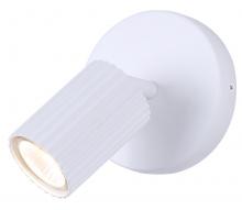  ICW1119A01WH10 - REXTON 1 Light 4.752 in. Ceiling/Wall Matte White Track Light Kit with Matte White Metal Shade