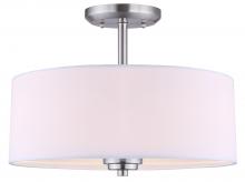  ISF280A03BPT - Pier 3 Light Semi Flush, Pewter Finish