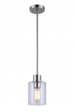  IPL531A01BN - Portland 1 Light Pendant, Nickel Finish