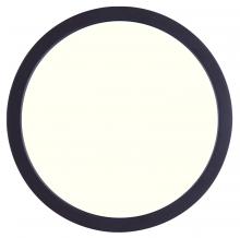 Canarm DL-7F-15S-BK-C - LED Round Disk, 7&#34; Black Color, 15W Dimm., 2700K 1050Lumens, 3/4/5000K 5CCT Switch