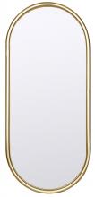  O22OGD1227 - Mirror, LYRA, O22OGD1227 -G-, Metal Frame Mirror, 12inch W x 27inch H