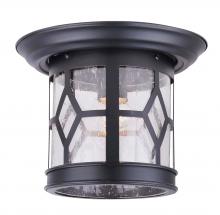  IOL207BK - Atlanta 1 Light Outdoor Lantern, Black Finish