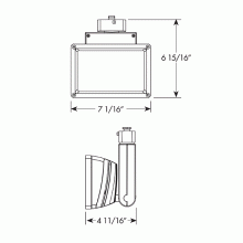  T259L G2 30K 80CRI PDIM WH - Track Head