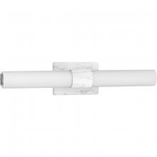 Progress P300150-150-30 - Blanco LED Collection Faux White Marble 22&#34; Linear LED Bath