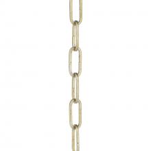  P8755-176 - 48-inch 9-gauge Gilded Silver Square Profile Accessory Chain