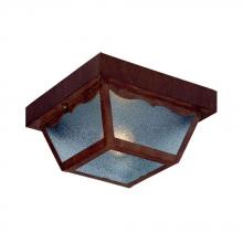 Acclaim Lighting 4901BW - Builder&#39;s Choice Collection Ceiling-Mount 1-Light Outdoor Burled Walnut Light Fixture