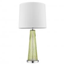 Acclaim Lighting BT5762 - Chiara 1-Light Apple Green Glass And Polished Chrome Table Lamp