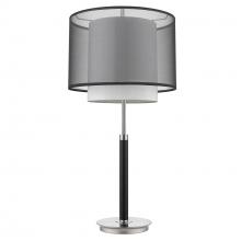 Acclaim Lighting BT7132 - Roosevelt 1-Light Espresso And Brushed Nickel Table Lamp