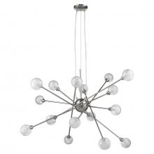 Acclaim Lighting TP6366-16 - Galaxia 16-Light Brushed Nickel Chandelier