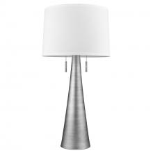 Acclaim Lighting TT7233-66 - Muse 2-Light Hand Painted Weathered Pewter Table Lamp