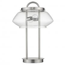 Acclaim Lighting TT80062SN - Garner 2-Light Satin Nickel Table Lamp