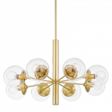 Mitzi by Hudson Valley Lighting H503808-AGB - Meadow Chandelier