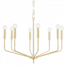 Mitzi by Hudson Valley Lighting H516808-AGB - Bailey Chandelier