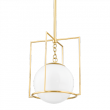 Mitzi by Hudson Valley Lighting H648701S-AGB - Frankie Pendant