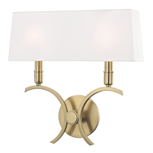 Mitzi by Hudson Valley Lighting H212102L-AGB - Gwen Wall Sconce