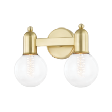 Mitzi by Hudson Valley Lighting H419302-AGB - Bryce Bath and Vanity