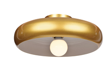  23880LEDDLP-GLD/WHT - LED Semi-Flush