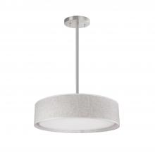  PD7916-BE-5CCT - Dalton 16-in Beige LED Pendant