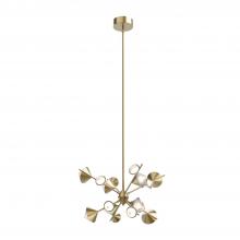  CH50825-BG - Geode 25-in Brushed Gold LED Chandeliers