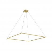  PD88160-BG - Piazza 60-in Brushed Gold LED Pendant