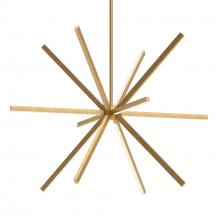  CH14356-BG - Sirius 56-in Brushed Gold LED Chandeliers