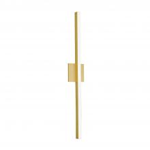  WS10336-BG - Vega 36-in Brushed Gold LED Wall Sconce