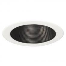  508BLK - 6" Line Voltage Step Baffle - Black